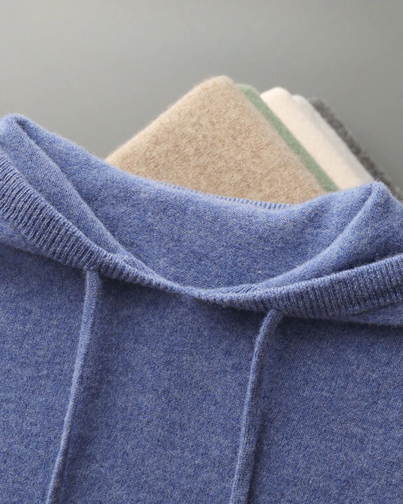 100% Cashmere Hoodie - Image 19