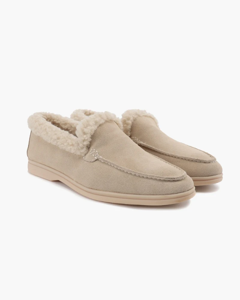 Fur-Lined Premium Loafers - Image 13