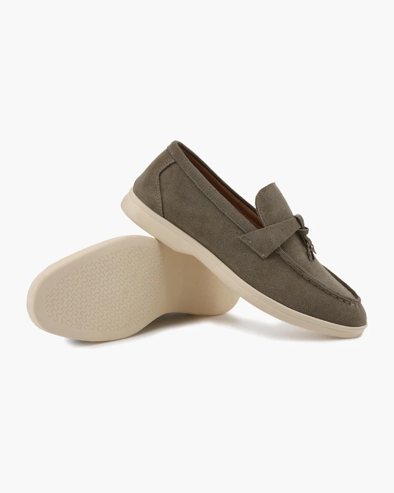Old Money Suede Lady Loafers - Image 12