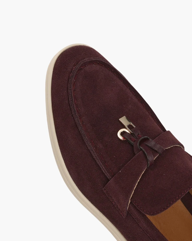 Old Money Suede Lady Loafers - Image 21