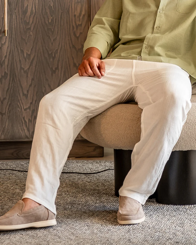 Marrakech - Linen Pantalon (Slim Fit) - Image 2