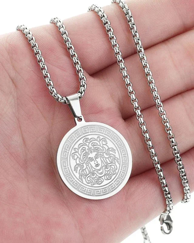 Medusa Long Chain (Gold & Silver) - Image 2