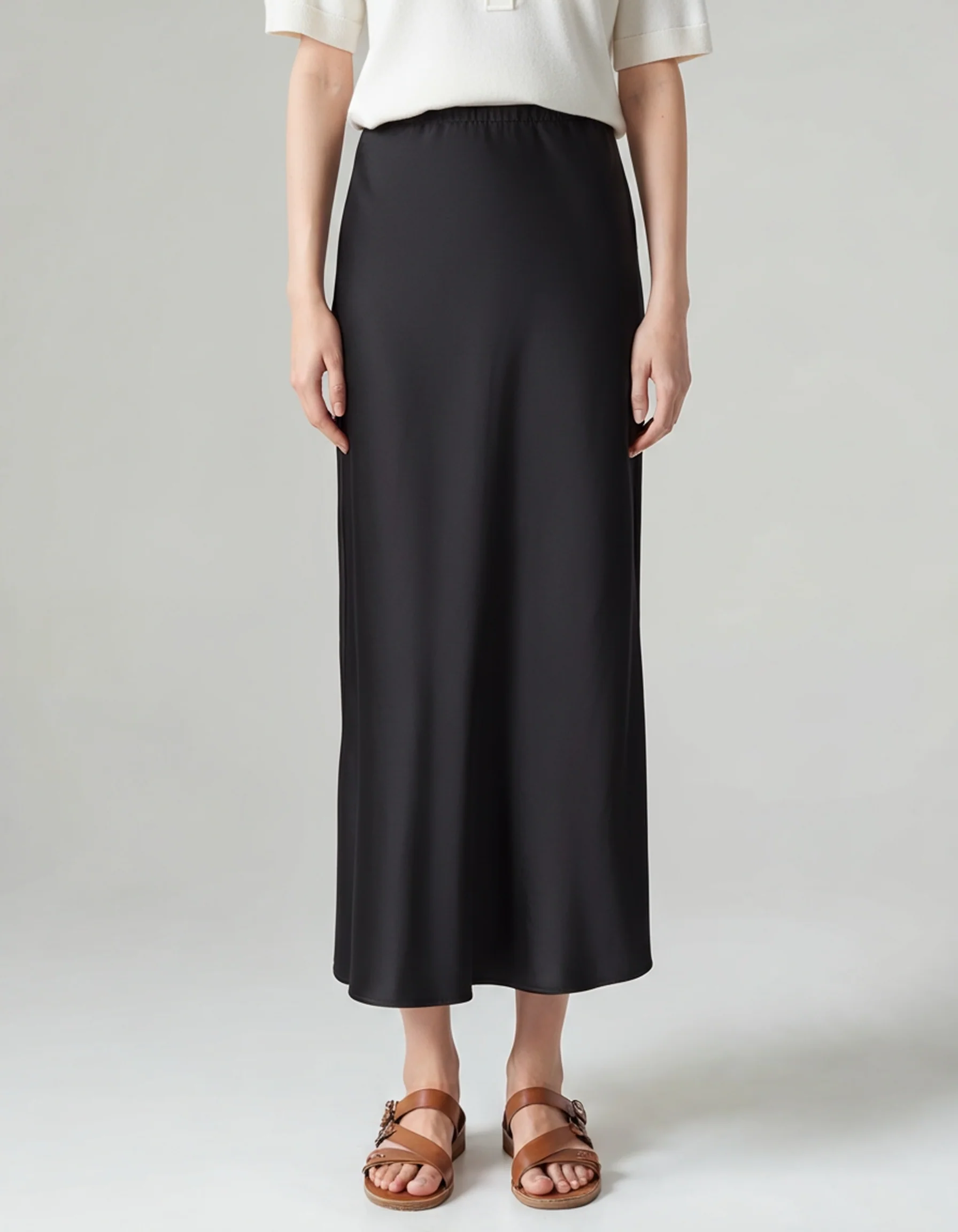 Old Money Silk Skirt - Image 5