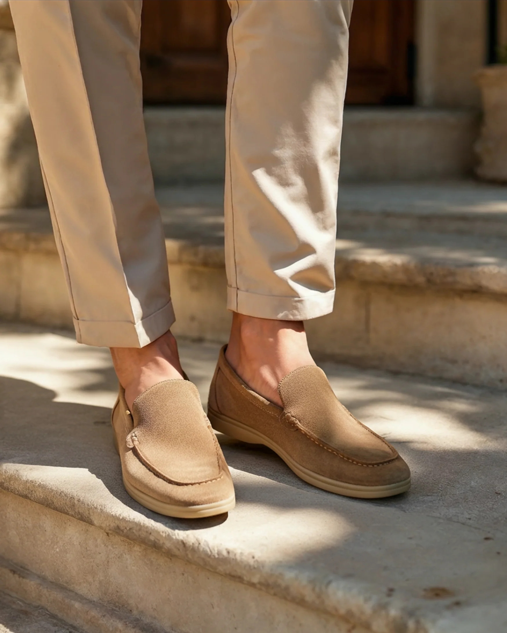 Old Money Premium Suede Loafers - Image 4